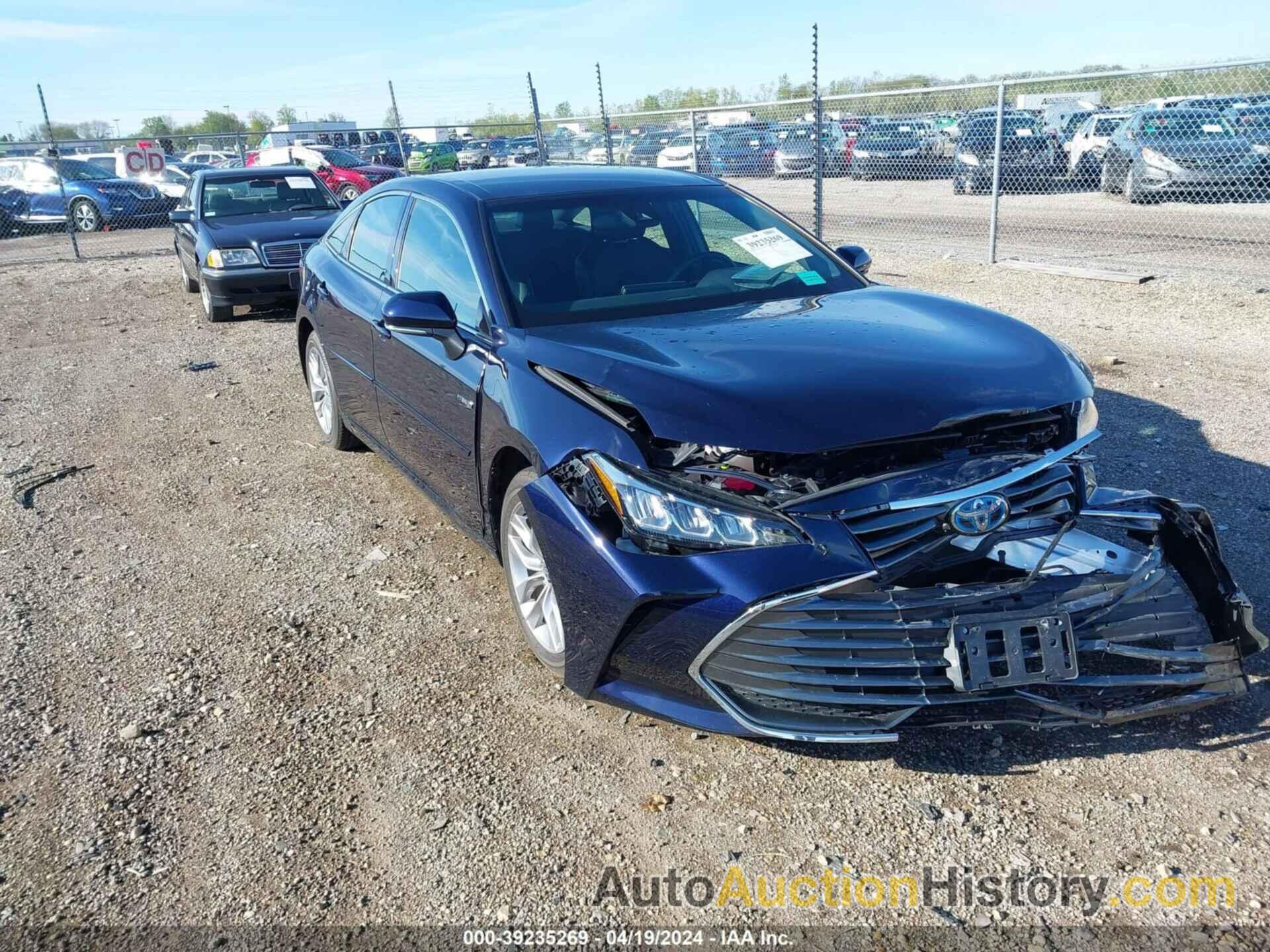 TOYOTA AVALON XLE HYBRID, 4T1JA1AB3MU001421