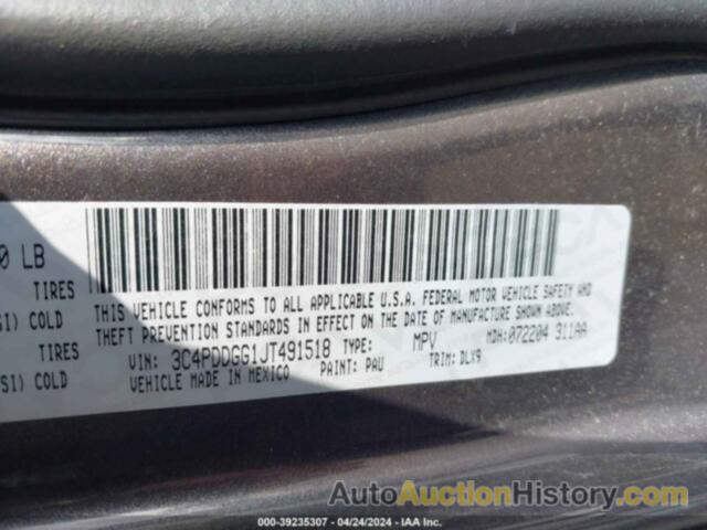 DODGE JOURNEY CROSSROAD, 3C4PDDGG1JT491518