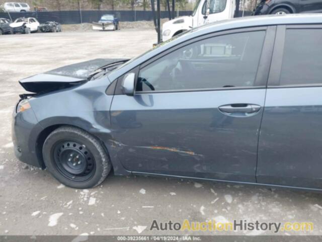 TOYOTA COROLLA LE, 2T1BURHE5JC100734