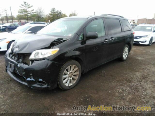 TOYOTA SIENNA XLE, 5TDDK3DC6BS026927