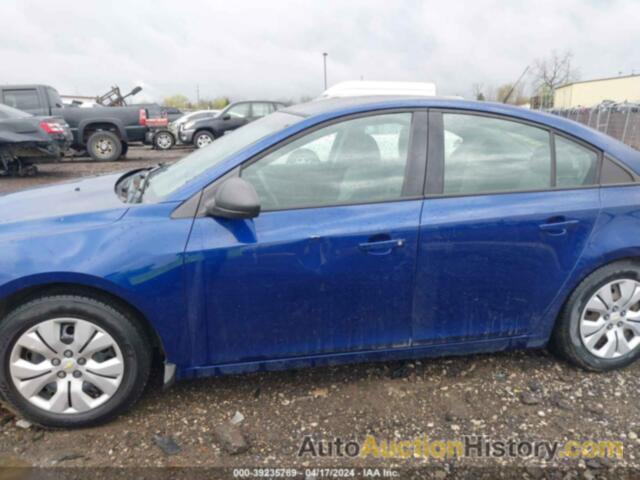 CHEVROLET CRUZE LS AUTO, 1G1PA5SG7D7224357