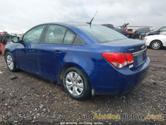 CHEVROLET CRUZE LS AUTO, 1G1PA5SG7D7224357