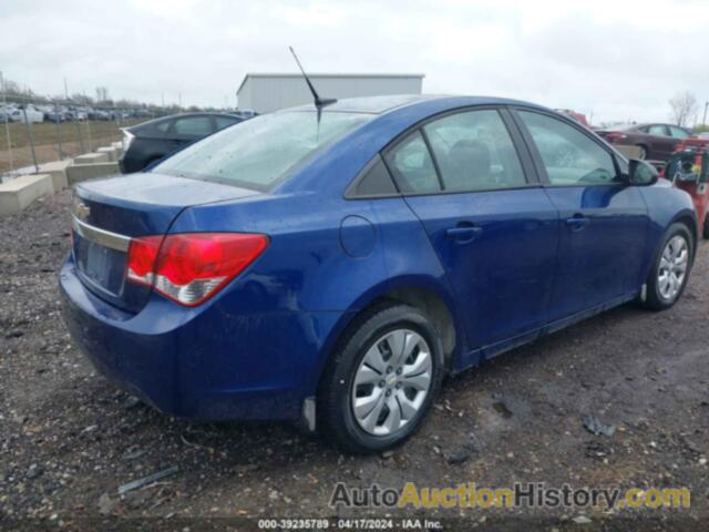 CHEVROLET CRUZE LS AUTO, 1G1PA5SG7D7224357