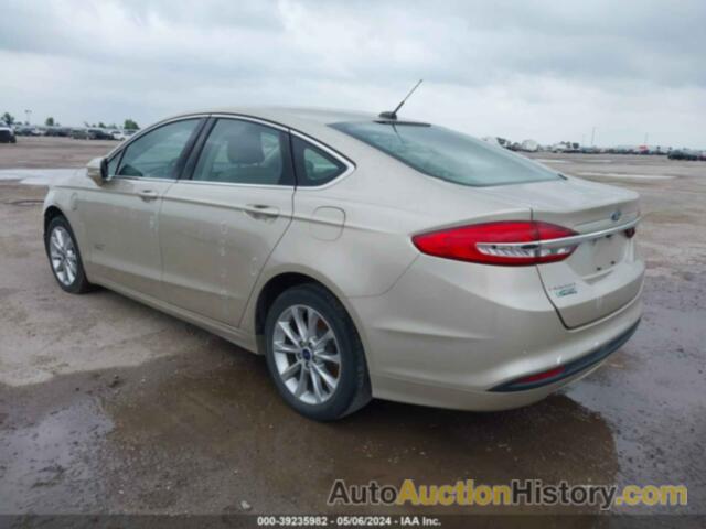 FORD FUSION ENERGI SE LUXURY, 3FA6P0PU1HR273660