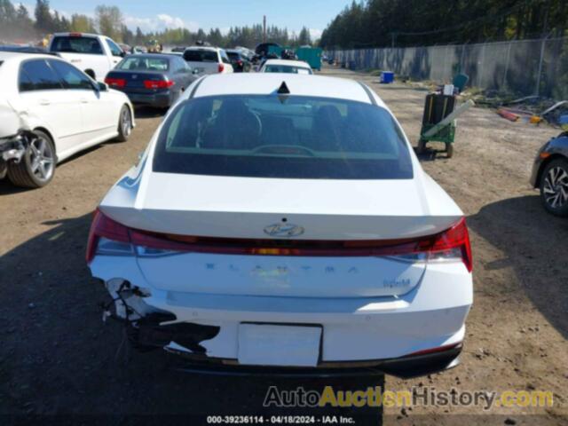 HYUNDAI ELANTRA HYBRID LIMITED, KMHLN4AJ1PU041104