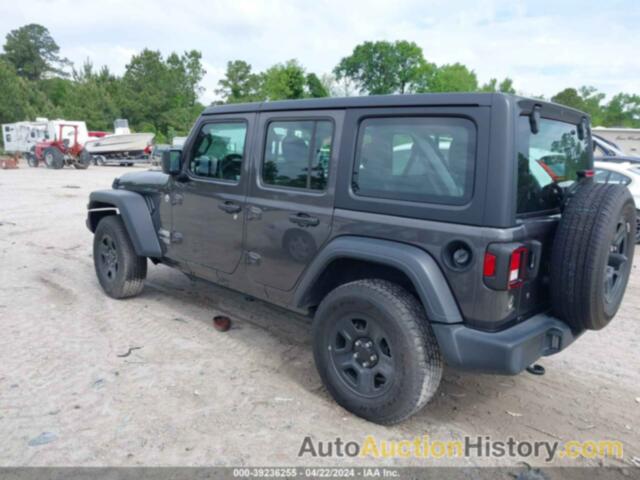 JEEP WRANGLER UNLIMITED SPORT 4X4, 1C4HJXDN3LW230762