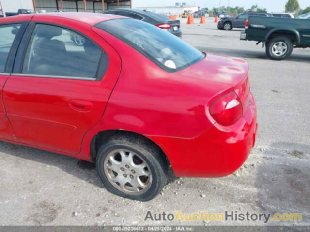 DODGE NEON SXT, 1B3ES56C84D584310