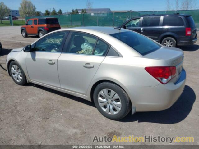 CHEVROLET CRUZE LS, 1G1PC5SH9C7213765