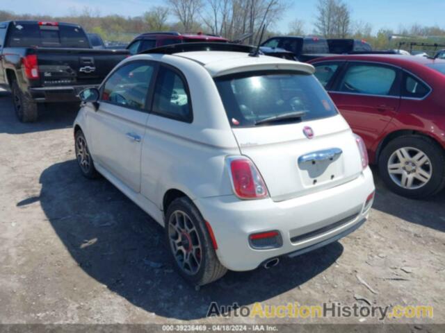 FIAT 500 SPORT, 3C3CFFBR4DT674417