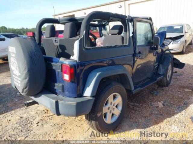 JEEP WRANGLER SPORT, 1C4AJWAG7DL516196