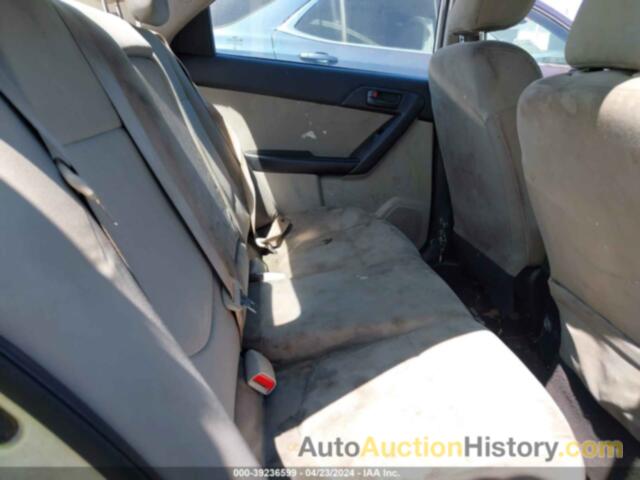 KIA FORTE EX, KNAFU4A22B5366020