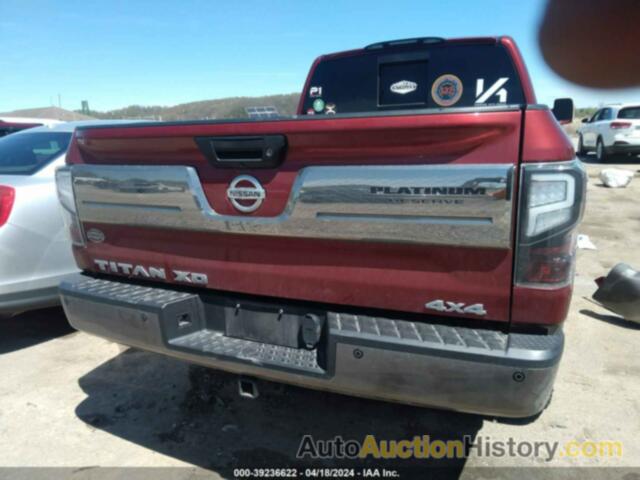 NISSAN TITAN XD PLATINUM RESERVE DIESEL, 1N6BA1F48GN510225