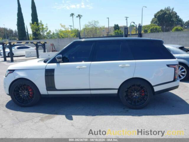 LAND ROVER RANGE ROVER 5.0L V8 SUPERCHARGED/5.0L V8 SUPERCHARGED EBONY EDITION, SALGS2EF9EA129253