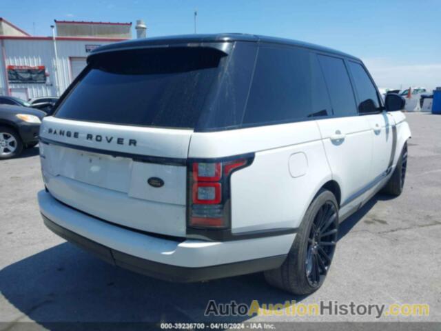 LAND ROVER RANGE ROVER 5.0L V8 SUPERCHARGED/5.0L V8 SUPERCHARGED EBONY EDITION, SALGS2EF9EA129253