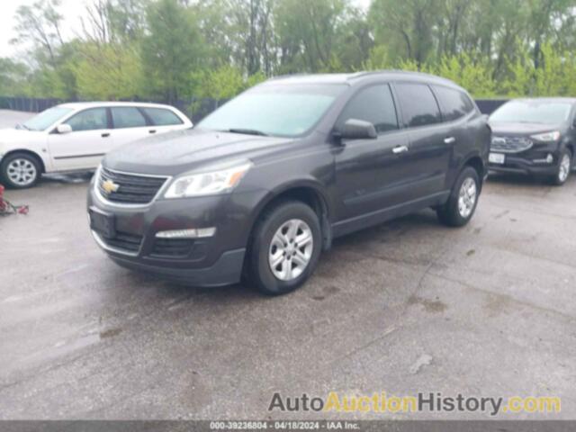 CHEVROLET TRAVERSE LS, 1GNKRFED2DJ141320