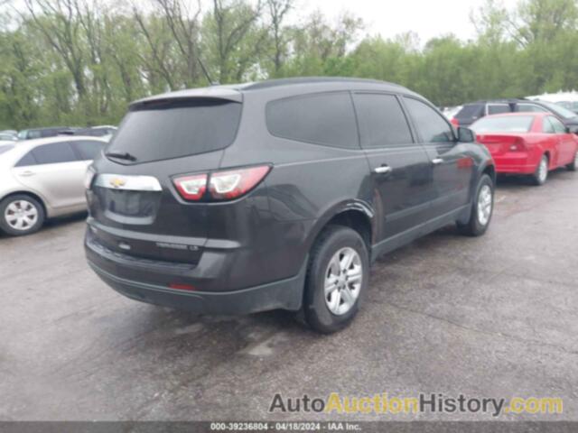 CHEVROLET TRAVERSE LS, 1GNKRFED2DJ141320