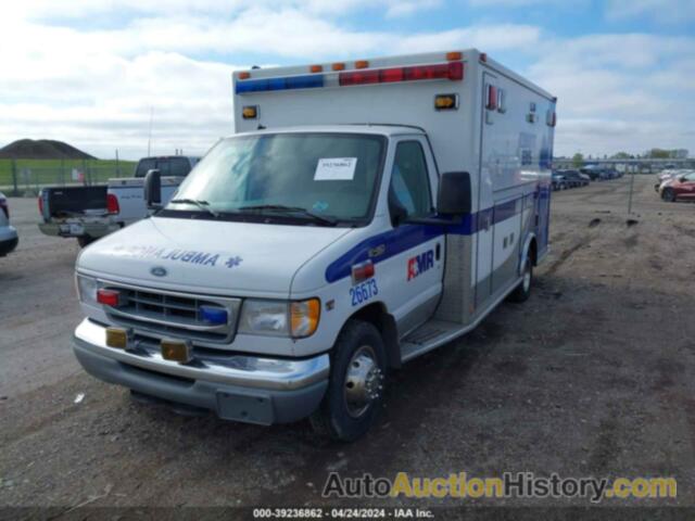 FORD ECONOLINE E450 SUPER DUTY CUTWY VAN, 1FDXE45F61HB26673