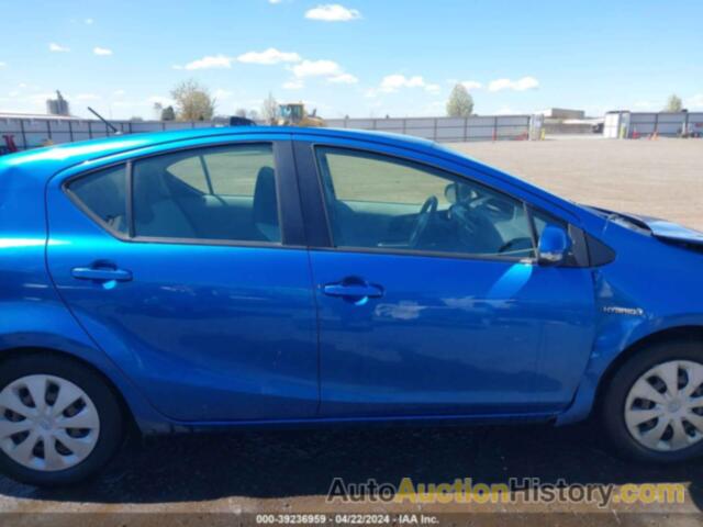 TOYOTA PRIUS C ONE, JTDKDTB39D1531655