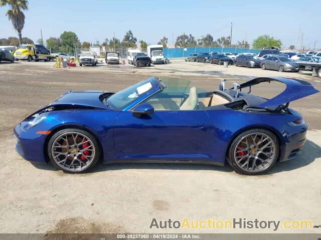 PORSCHE 911 CARRERA S CABRIOLET, WP0CB2A92NS244339