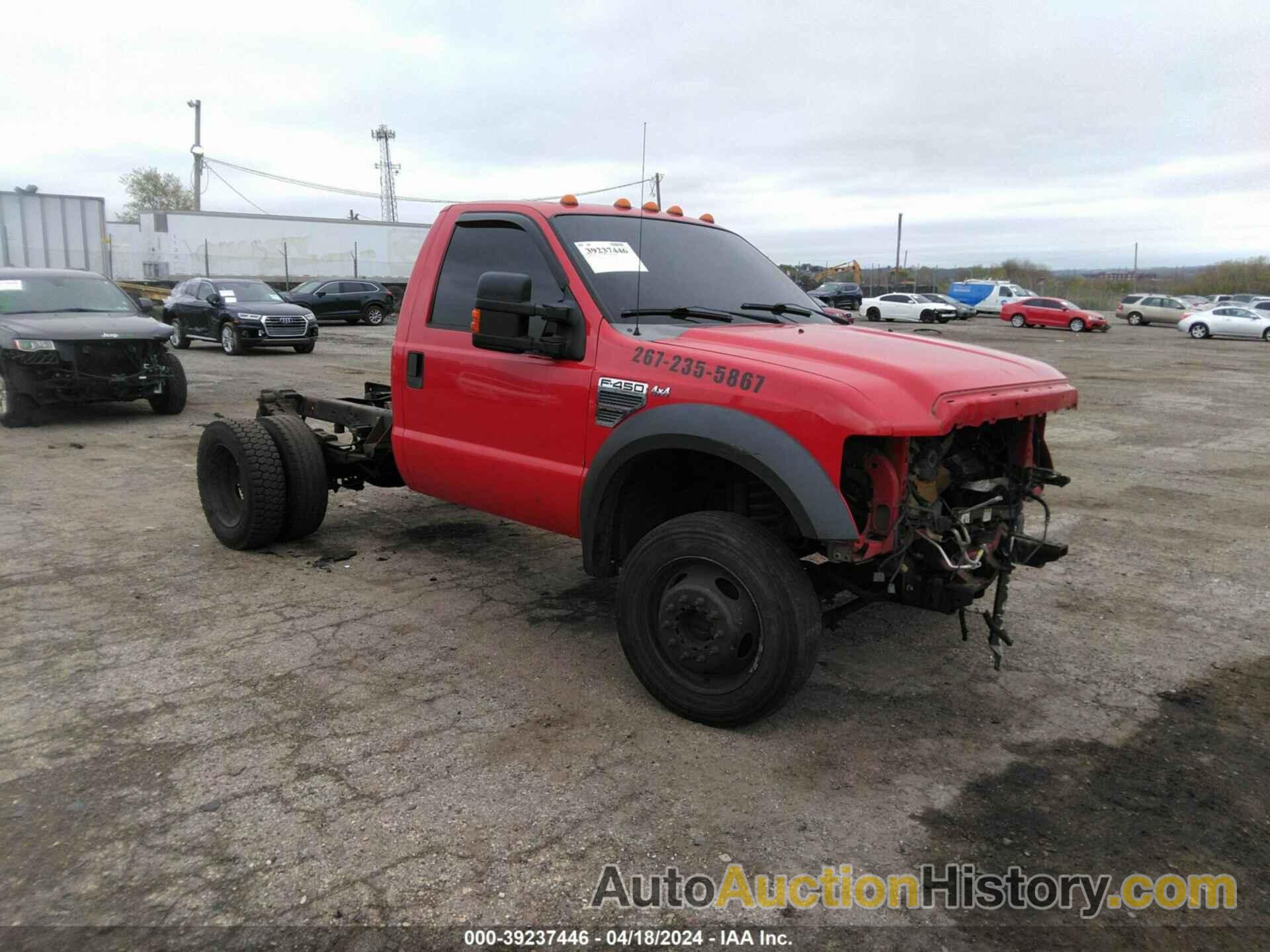 FORD F-450 CHASSIS, 1FDAF47Y39EA10894