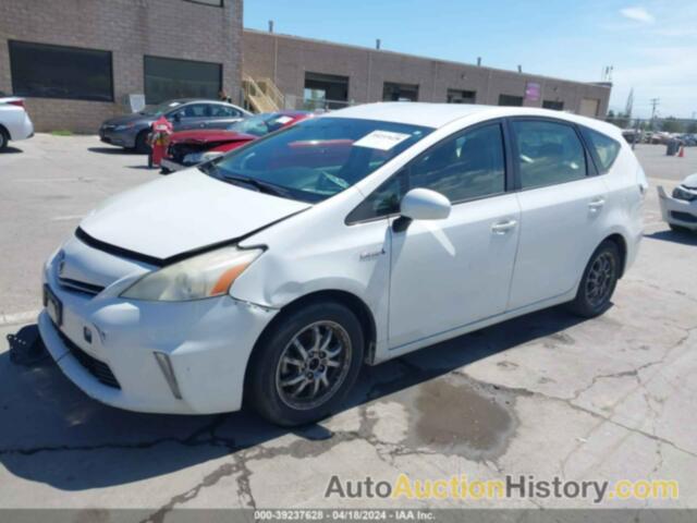 TOYOTA PRIUS V THREE, JTDZN3EU6D3215201