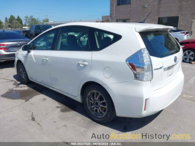 TOYOTA PRIUS V THREE, JTDZN3EU6D3215201