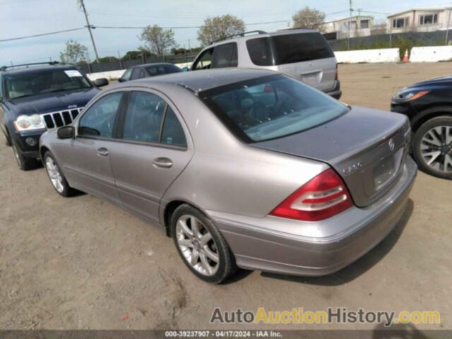 MERCEDES-BENZ C 230 KOMPRESSOR SPORT/SPORT, WDBRF40J14F454099