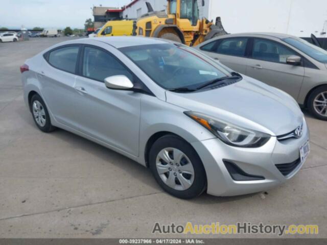 HYUNDAI ELANTRA SE, 5NPDH4AE4GH681899