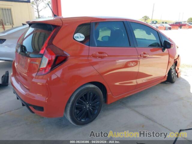 HONDA FIT SPORT, 3HGGK5H71JM707244