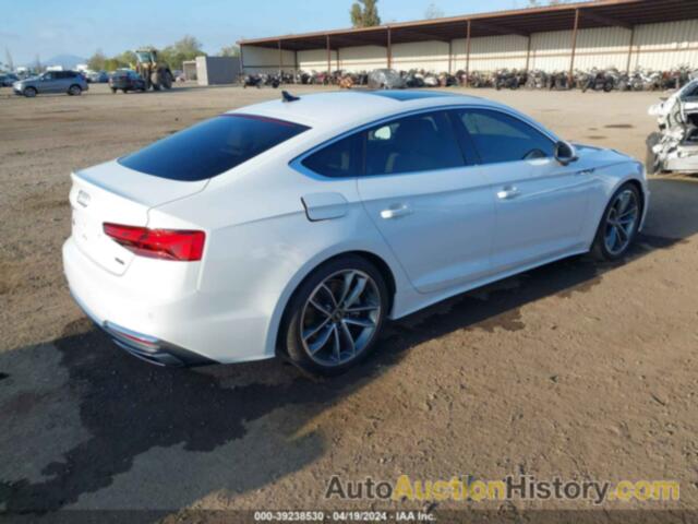 AUDI A5 SPORTBACK PREMIUM PLUS 45 TFSI QUATTRO S TRONIC, WAUFACF5XMA046315