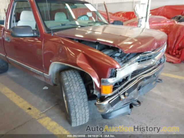 CHEVROLET K1500 FLEETSIDE, 1GCEK14RXVZ226760