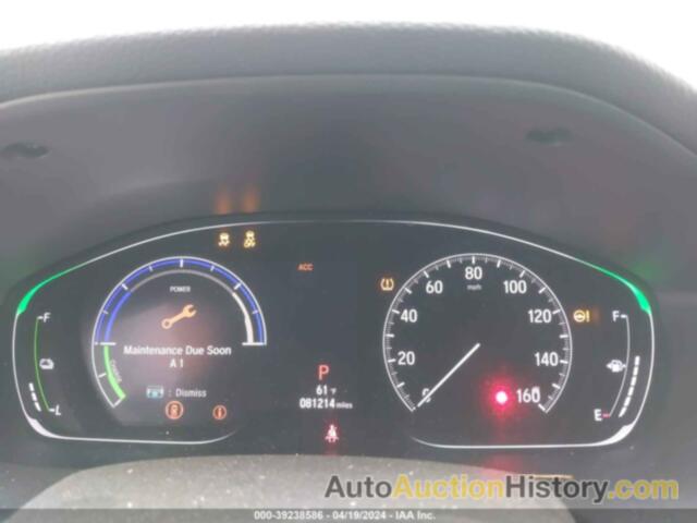 HONDA ACCORD HYBRID EX-L, 1HGCV3F58JA000991