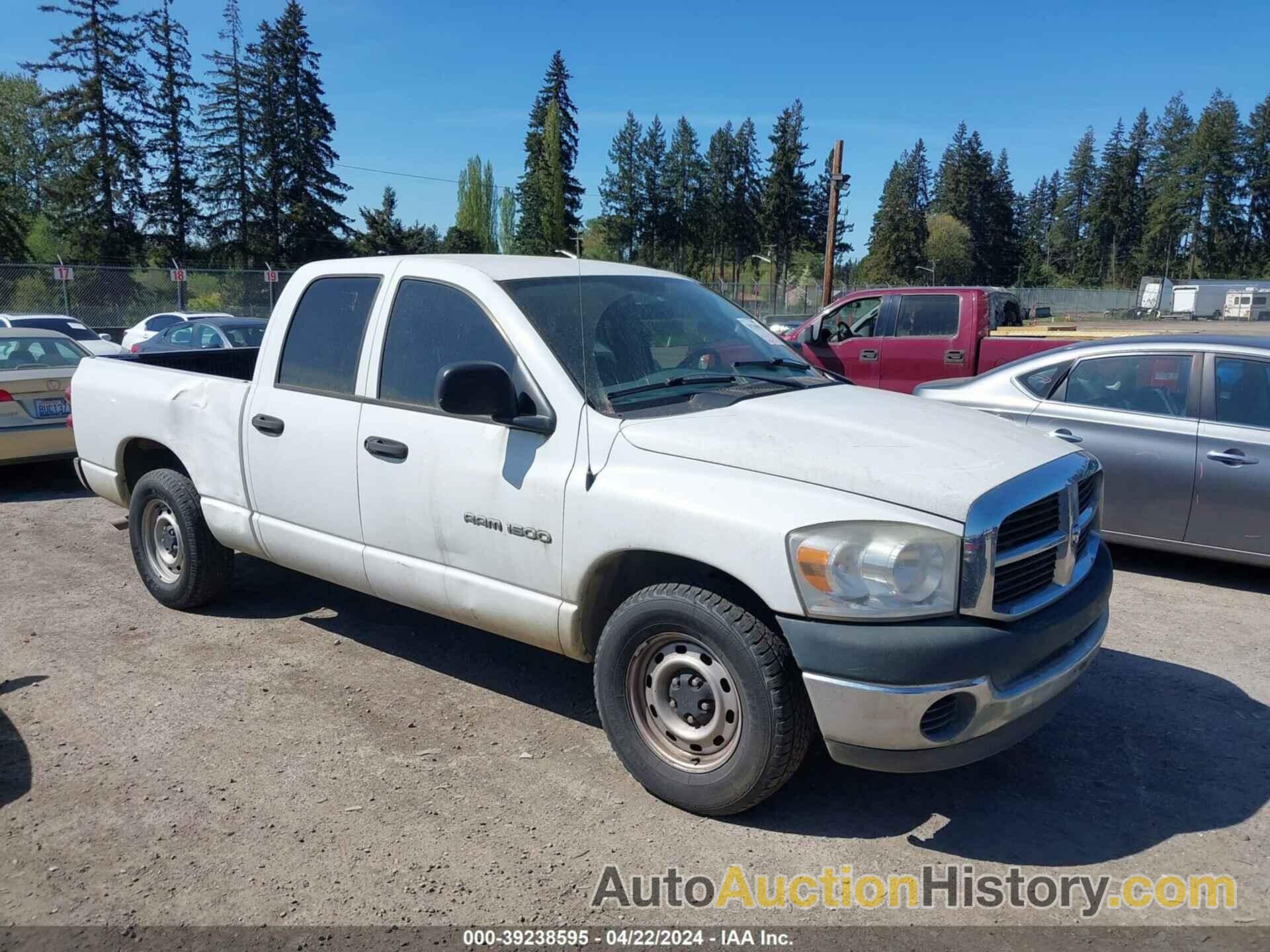 DODGE RAM 1500 ST, 1D7HA18K67J593871