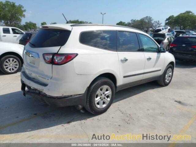 CHEVROLET TRAVERSE LS, 1GNKRFED2EJ363020