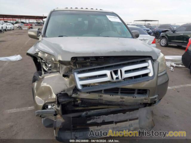 HONDA PILOT EX-L, 5FNYF28768B007790