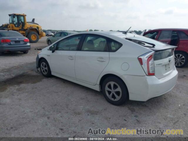 TOYOTA PRIUS THREE, JTDKN3DUXD5552042