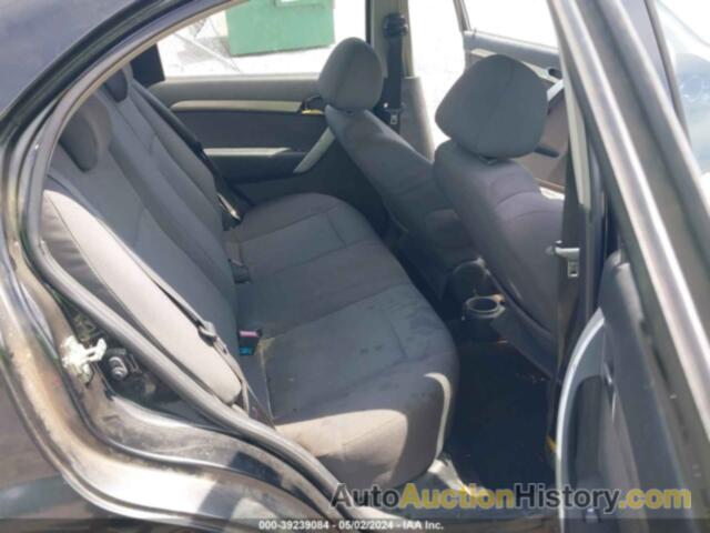 CHEVROLET AVEO LS, KL1TD56607B154711