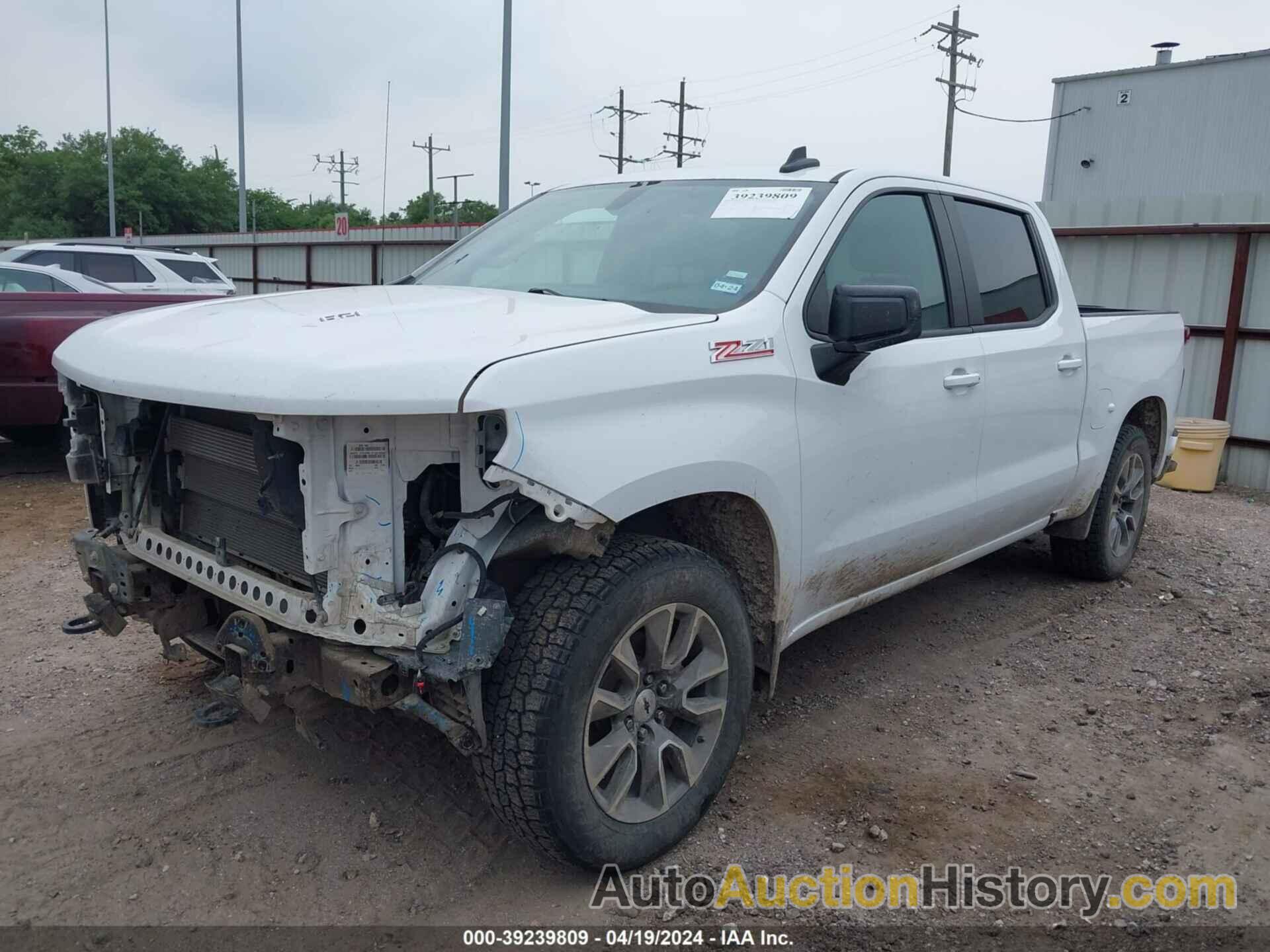 CHEVROLET SILVERADO 1500 LTD 4WD  SHORT BED RST, 1GCUYEEL0NZ199418