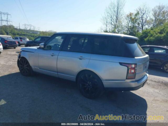 LAND ROVER RANGE ROVER 5.0L V8 SUPERCHARGED, SALGS2TF8FA225637