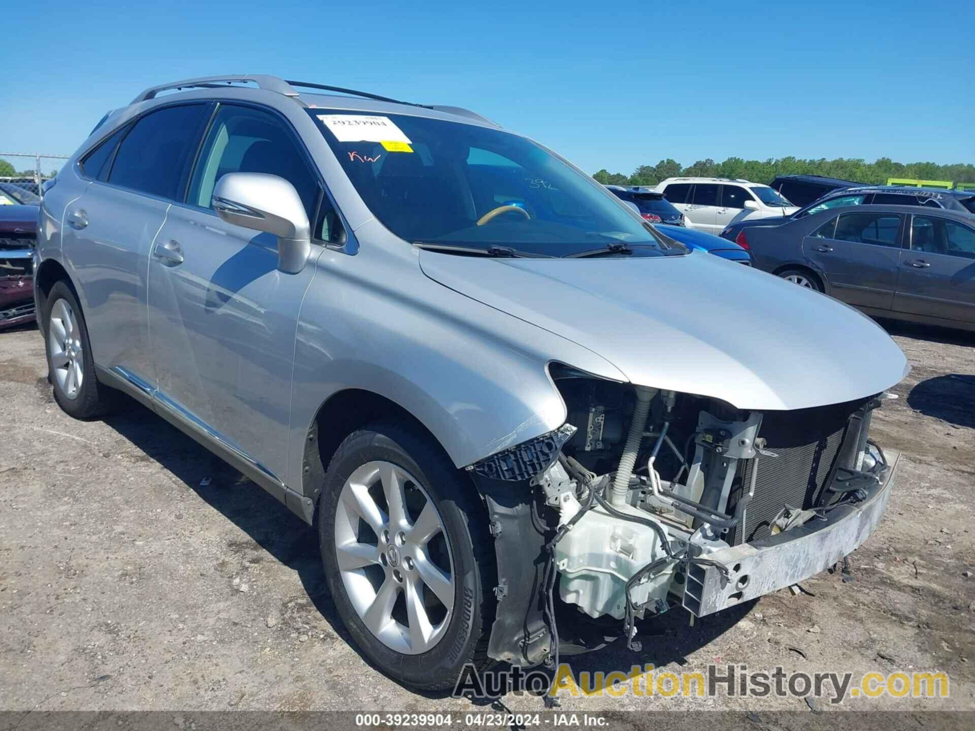 LEXUS RX 350, 2T2ZK1BA2CC067489