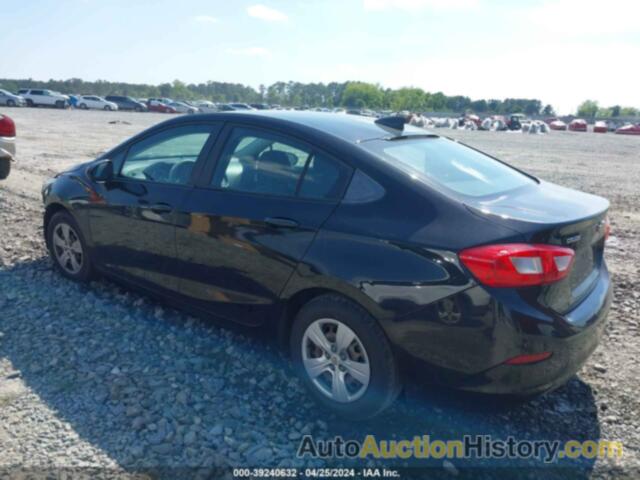 CHEVROLET CRUZE LS AUTO, 1G1BC5SMXH7191791