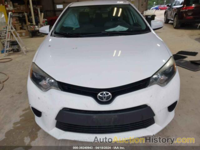 TOYOTA COROLLA LE, 2T1BURHE7EC167938