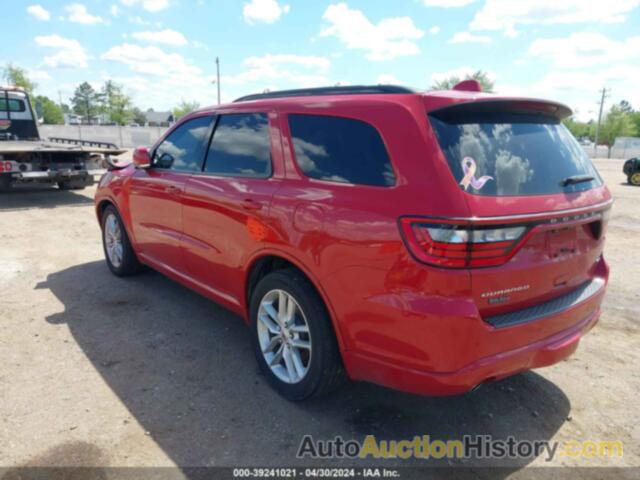 DODGE DURANGO GT PLUS RWD, 1C4RDHDG5MC822931