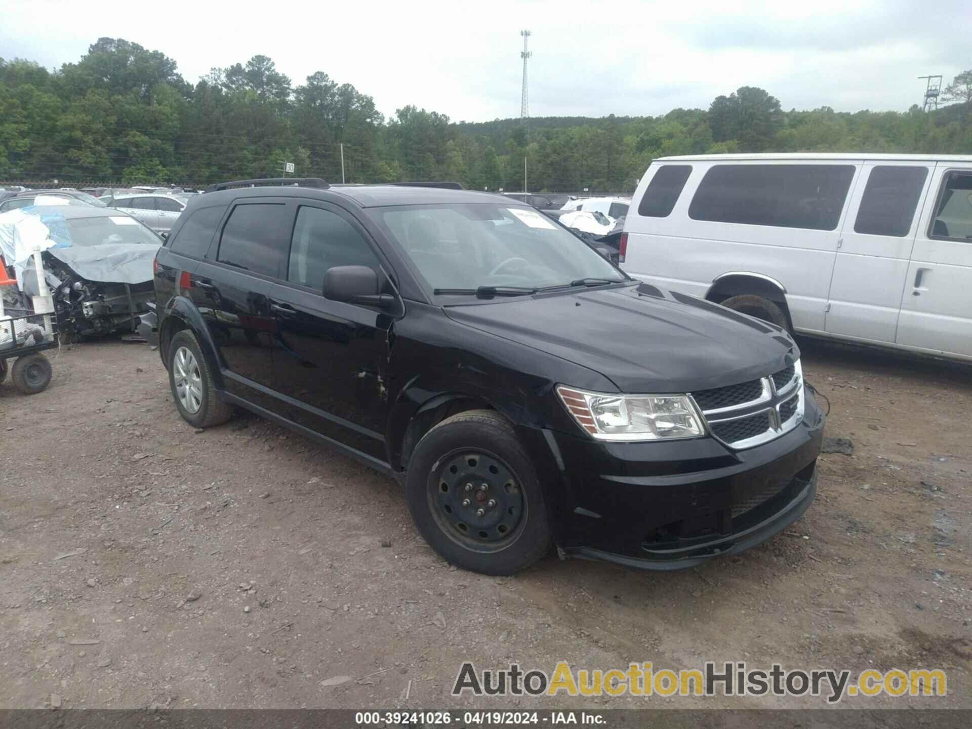 DODGE JOURNEY SE, 3C4PDCAB6GT164676