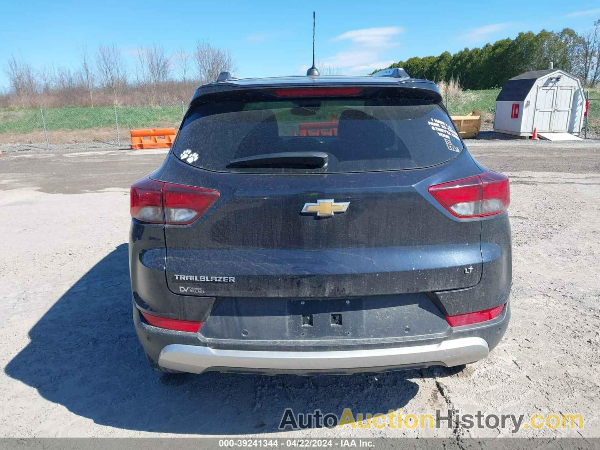 CHEVROLET TRAILBLAZER FWD LT, KL79MPSL0MB090415