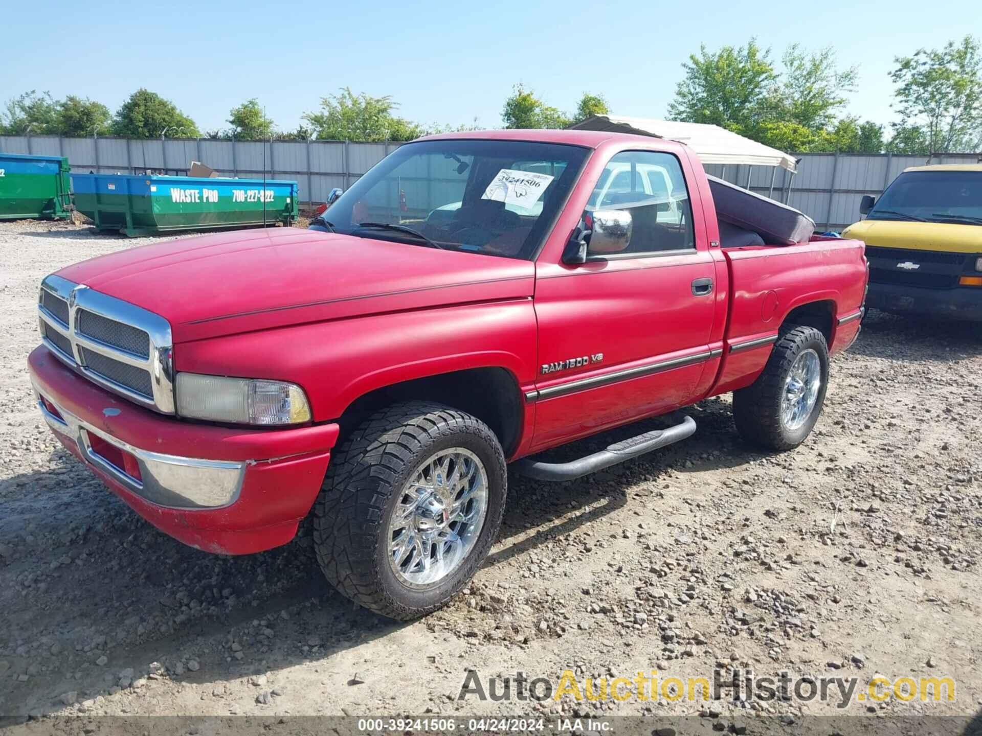 DODGE RAM 1500, 1B7HC16Y4SS318773