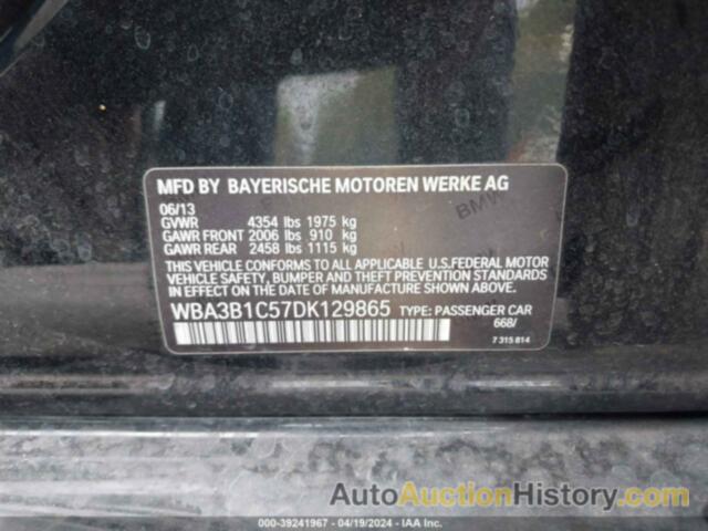 BMW 320I, WBA3B1C57DK129865