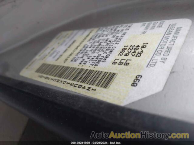 NISSAN ALTIMA XE/GXE/SE/GLE, 1N4BU31DXRC126187