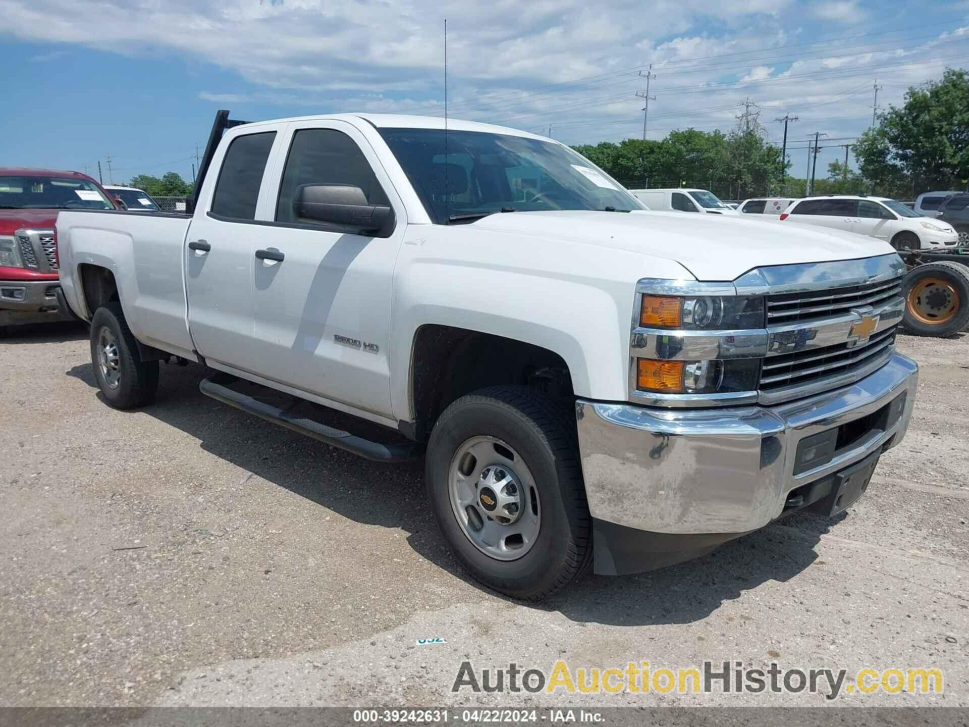 CHEVROLET SILVERADO 2500HD WT, 1GC2CUEG5JZ258525