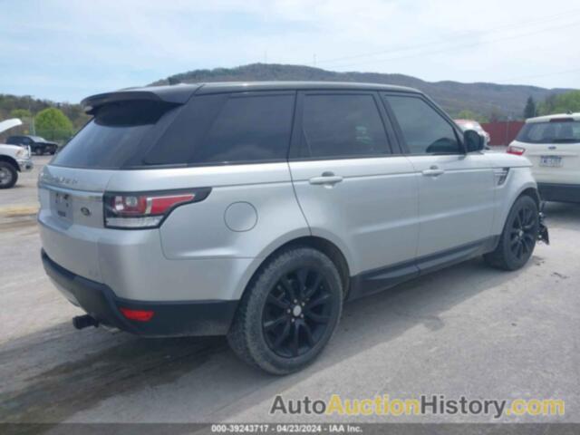 LAND ROVER RANGE ROVER SPORT 3.0L V6 SUPERCHARGED HSE, SALWR2VF9FA628790